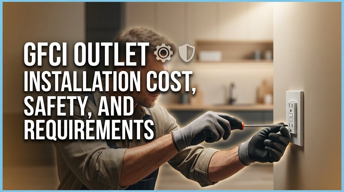 GFCI Outlet Installation Cost, Safety, and Requirements