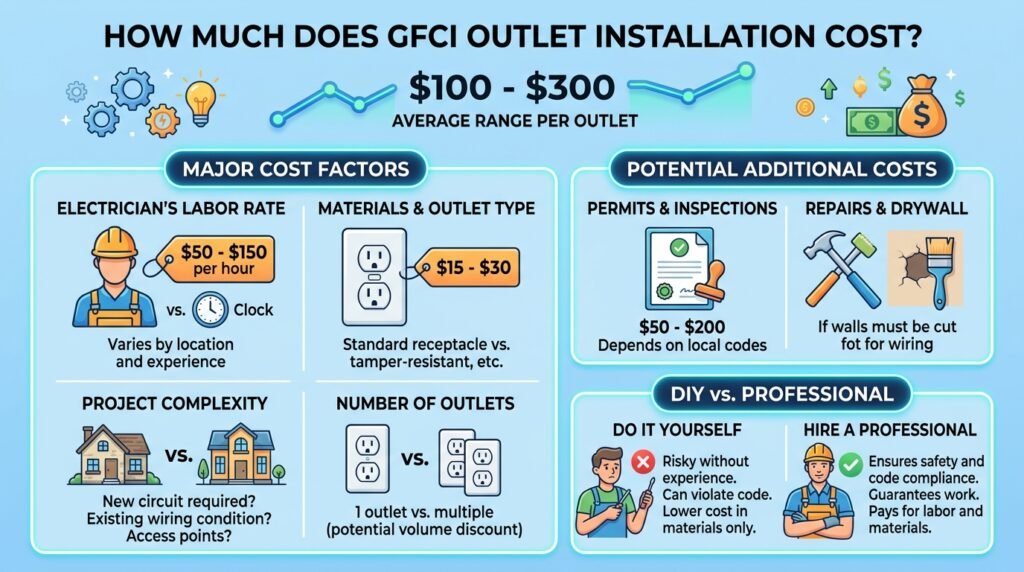 How Much Does GFCI Outlet Installation Cost?