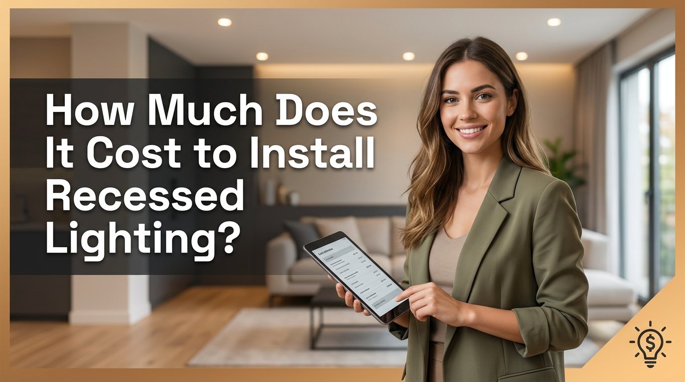 How Much Does It Cost to Install Recessed Lighting?
