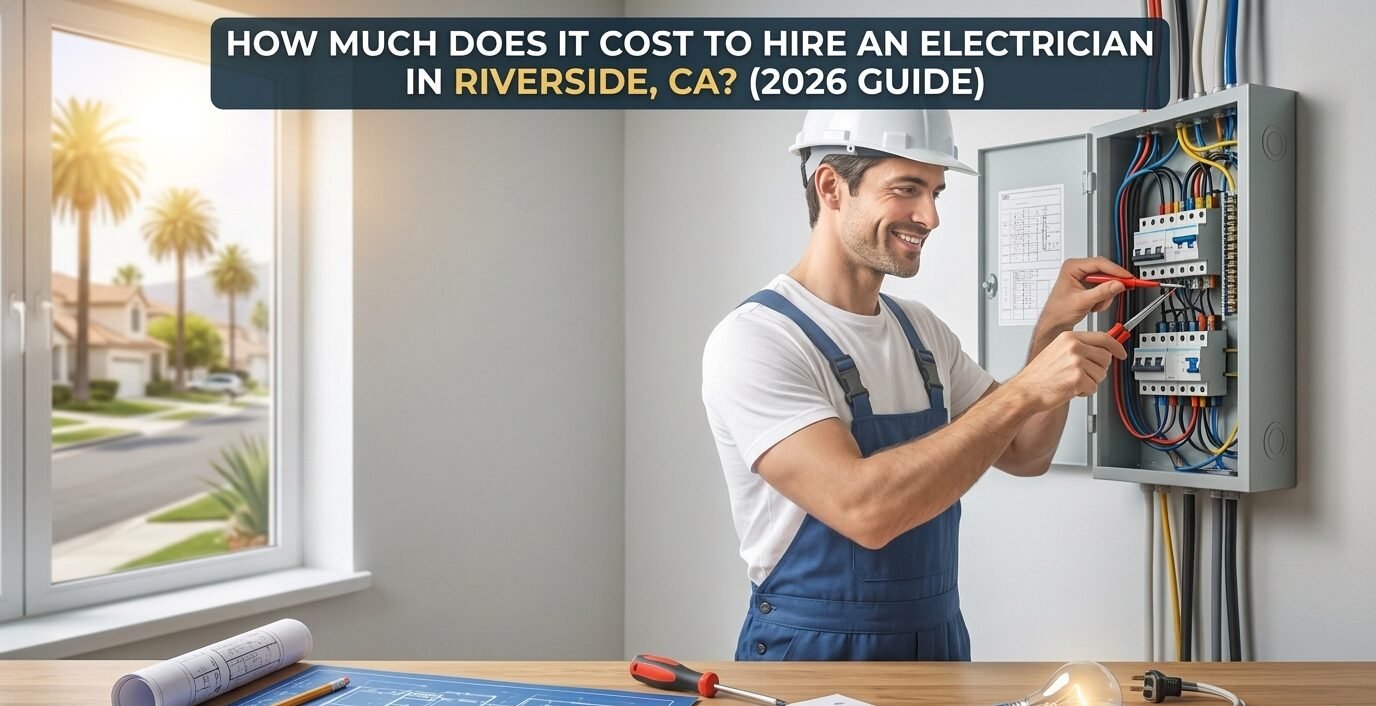 How Much Does It Cost to Hire an Electrician in Riverside, CA? (2026 Guide)