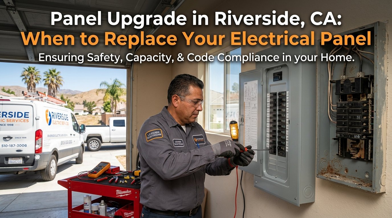 Panel Upgrade in Riverside, CA: When to Replace Your Electrical Panel