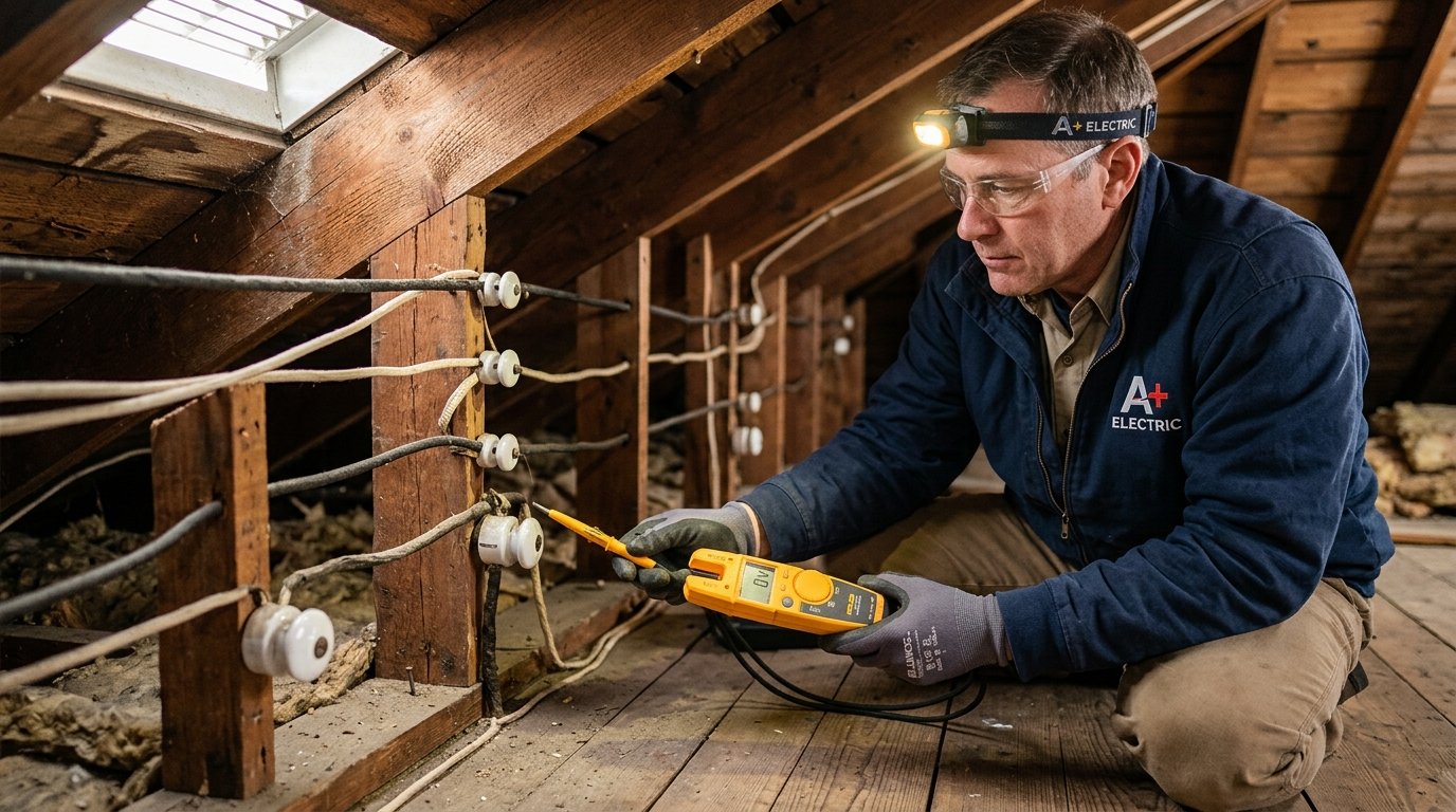 Knob and Tube Wiring Replacement Cost: A Guide for Redlands Homeowners