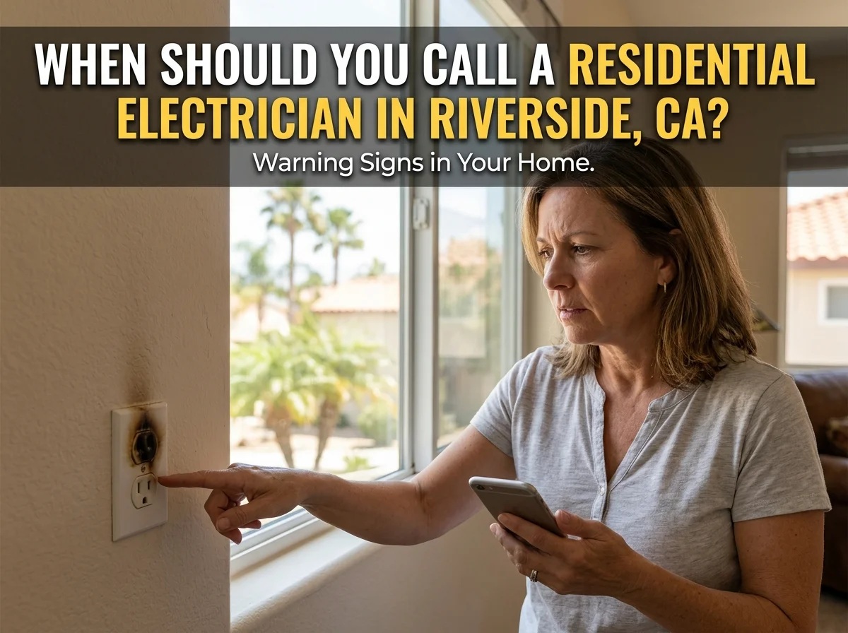 When Should You Call a Residential Electrician in Riverside, CA