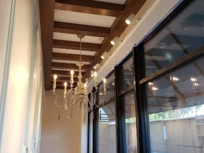 Chandelier Installation for Riverside Homes